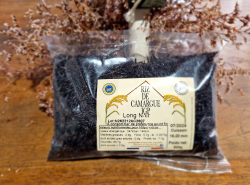 Manade Blanc - Riz de Camargue noir 500g