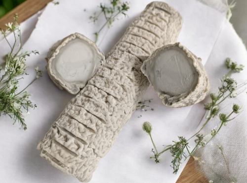 Ferme de L'Or Blanc - Bûche Cendrée de chèvre 180g