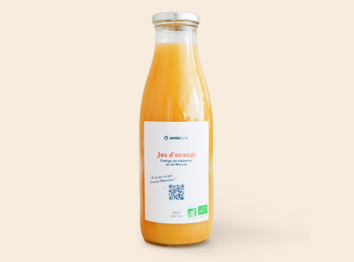 Omie - DESTOCKAGE - Pur jus d'orange de Murcia et Valencia - 75 cl