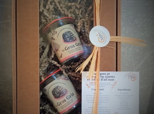 Maison du Nombre d'Or - Coffret Découverte : Escargots nature et fumé N°1 (calibre très gros) en 2 douzaines
