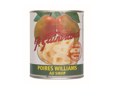 Conserves Guintrand - Demi Poires Williams De Provence Au Sirop - Boite 4/4