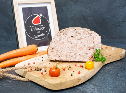 L'Atelier des Gourmets - Boucherie Charcuterie en Provence - Terrine de campagne Maison - 200gr