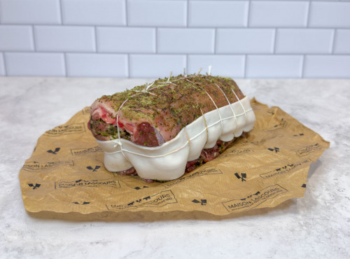 Maison Lascours - Rôti d'Agneau farci à l'ail des ours - 1200 g