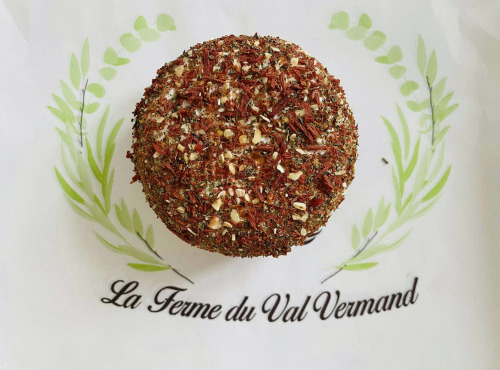 La Ferme du Val Vermand - Fromage de chèvre frais bruschetta (tomate, basilic, origan)  x1