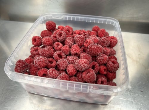 La Ferme des petits fruits - Framboises Bio Surgelées