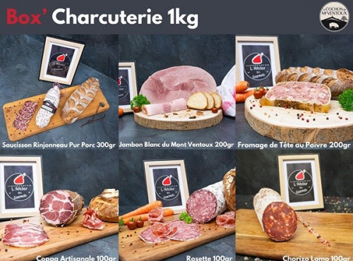 L'Atelier des Gourmets - Boucherie Charcuterie en Provence - Box Decouverte Charcuterie