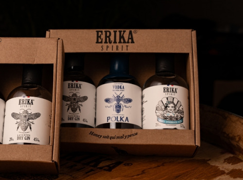 Erika Spirit - Coffret Gin et Vodka BIO - 3x20cl