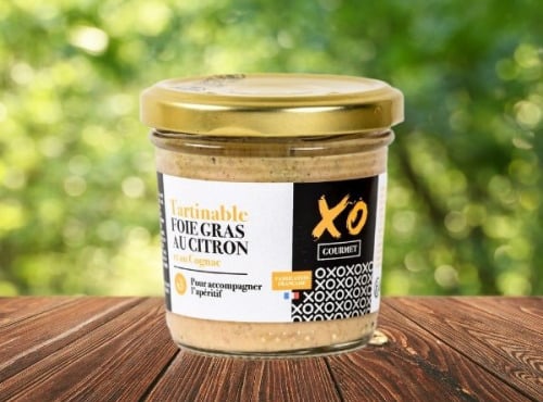 XO Gourmet - Tartinable au foie gras, au citron et au cognac 80g