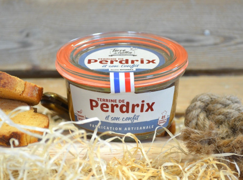 Terre de Gallie - Terrine de perdrix et son confit