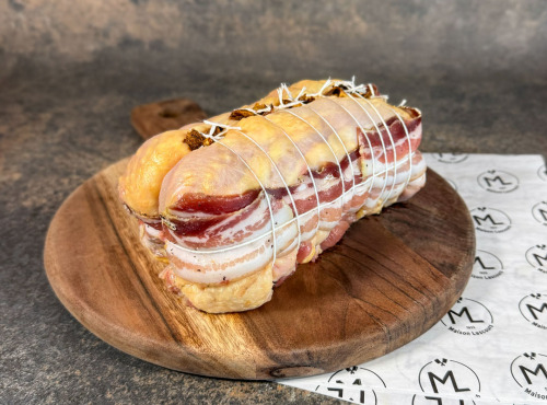 Maison Lascours - Rôti de Poulet sans Os Girolles - 1000 g