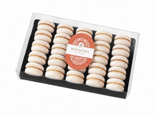 Invitation au Délice - Coffret Mono-parfum - 25 Macarons Vanille