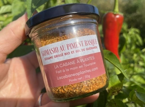 La Cabane à plantes - Gomasio au Piment Basque