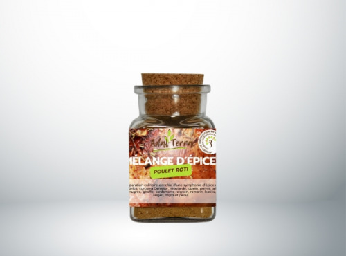 Adal Terra - Epices - Poulet rôti bio (en poudre) 60G