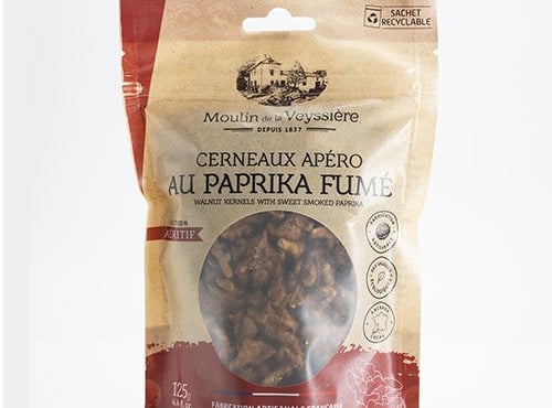 Moulin de la Veyssière - Cerneaux apéro au paprika fumé - 125g