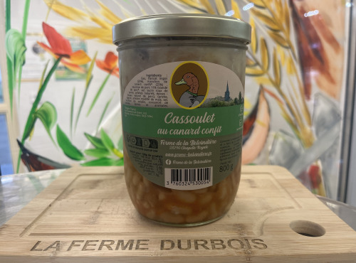 La Ferme Durbois - Cassoulet de canard confit 800g