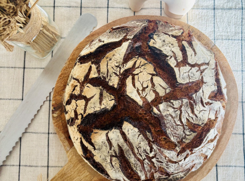 Le Pain d'Hervé - Tourte de Seigle 100% Bio