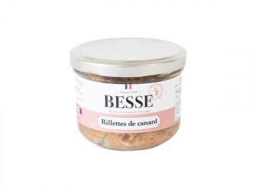 Foie Gras BESSE - Rillettes pur canard 180g