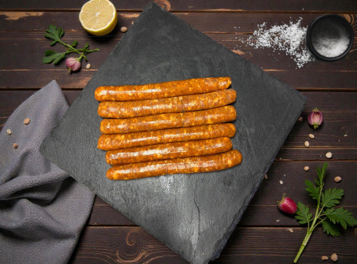Ferme des Gravelines - SAUCISSES MERGUEZ X4 - 100% POULET BIO