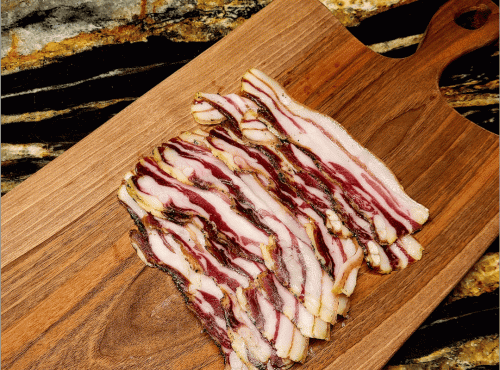 Maison Biau - Lard de porc noir 100g