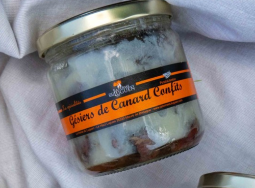 La Ferme du Luguen - Gésiers confits de canard
