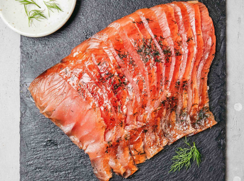 Maison Matthieu - Saumon Fumé Gravlax Tranché - 150g