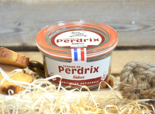 Terre de Gallie - Terrine de perdrix nature x 16