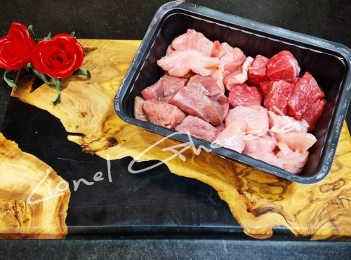 Boucherie Charcuterie Traiteur Lionel Ghérardi - Fondue aux 4 viandes pour 2 personnes - 500g