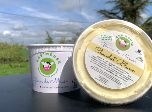 Glaces de Meuse - Crème Glacée "Chocolat Blanc" - 360g