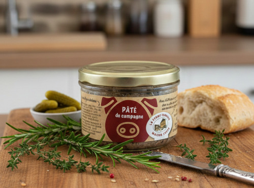 La Ferme Durbois - Pâté de campagne en bocal 180g