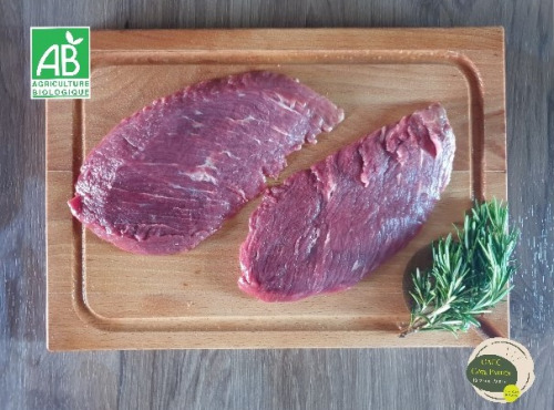 Ferme GAEC Côte Pardin - [Précommande] 600 g - Beefsteak de boeuf BIO Race Aubrac