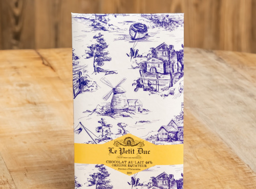 Le Petit Duc - Tablette Chocolat au Lait BIO 48% Equateur Esmeralda