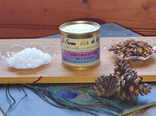 La Ferme du Rigola - Foie gras de Canard entier - 100g