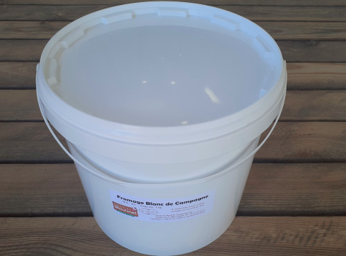Ferme du Moulinet - Fromage Blanc fermier de Campagne - 5kg