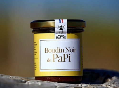 Conserverie Maison Marthe - Boudin noir de papi - 90g