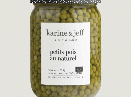 Karine & Jeff - Petits pois au naturel 6x520g