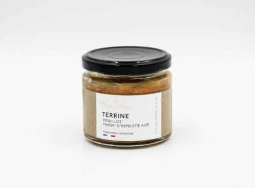 Les Produits Paul Bocuse - Terrine Piquillos & Piment d’Espelette AOP 150g