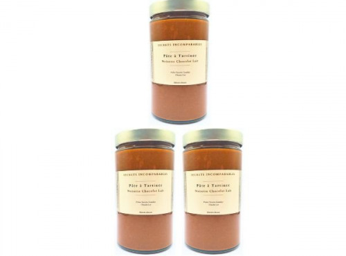 Secrets Incomparables - Pâte à Tartiner Noisette du Piémont IGP Chocolat Lait (Offre -5%: 720gx3)