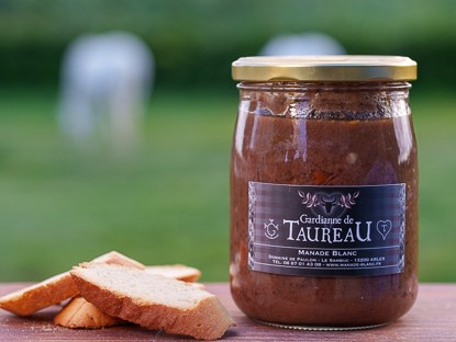 Manade Blanc - Gardianne de taureau 900g