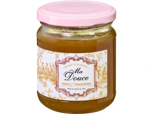 Muroise et Compagnie - Confiture Les Précieuses - Ma Douce (Ananas et Caramel Breton) - 220 gr