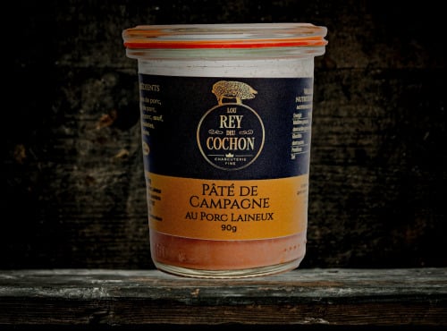 Lou Rey du Cochon - Pâté de campagne de porc laineux 180g
