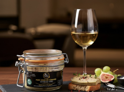 Esprit Foie Gras - Foie Gras Entier De Canard - 130 G - Médaille d'argent de Bronze 2025 Concours général agricole de Paris