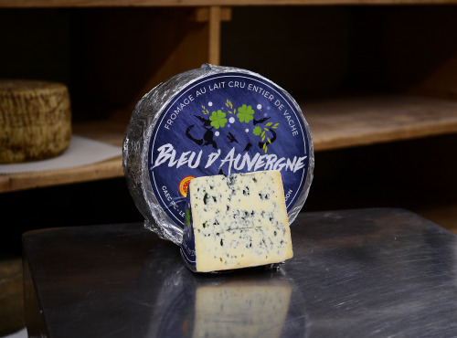 Alléosse Maitre Artisan Affineur Fromager - Bleu d'Auvergne AOP fermier au lait cru 1kg