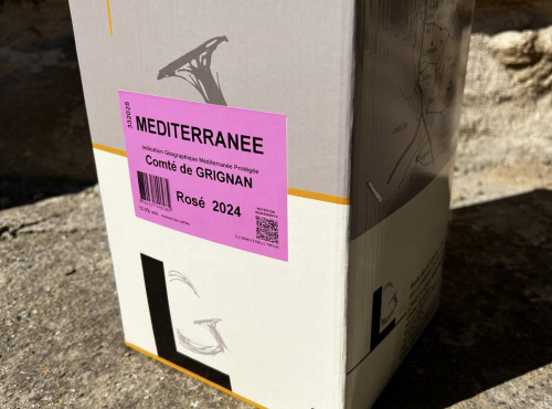 Domaine Reverchon - BIB IGP Rosé Méditerranée - Comté de GRIGNAN - 5 Litres
