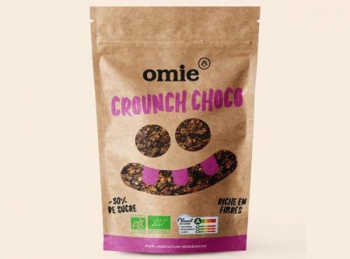 Omie - Crounch enfant au chocolat -30% de sucres - 300 g