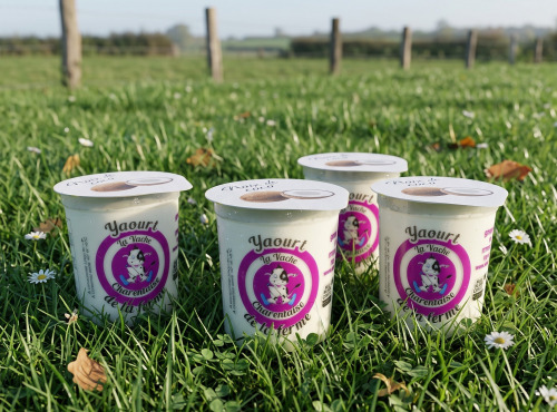 La Vache Charentaise - Yaourt fermier à la noix de coco x8