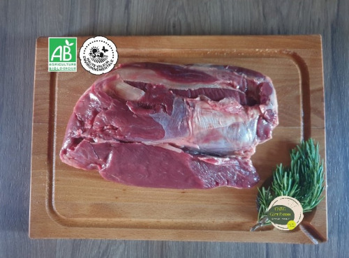 Ferme GAEC Côte Pardin - 1 kg - Gîte à braiser de boeuf BIO Race Aubrac