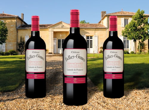 Château Belles-Graves - AOC Lalande de Pomerol 2015 - Château Belles-Graves 3x75cl