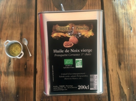 Ferme de Pleinefage - Huile de Noix Bio - bidon de 2 litres