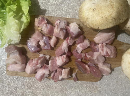 Des Poules et des Vignes à Bourgueil - Lardons