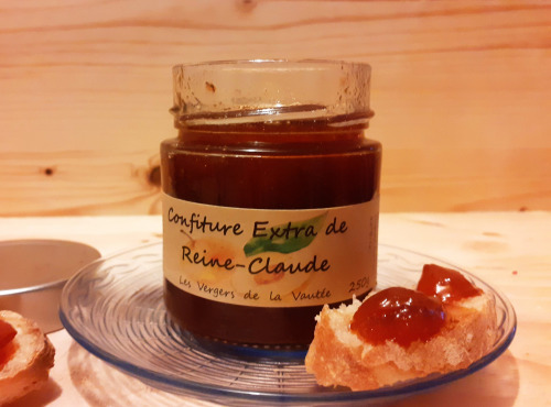 Les Vergers de la Vautée - Confiture Extra de Prunes 250g